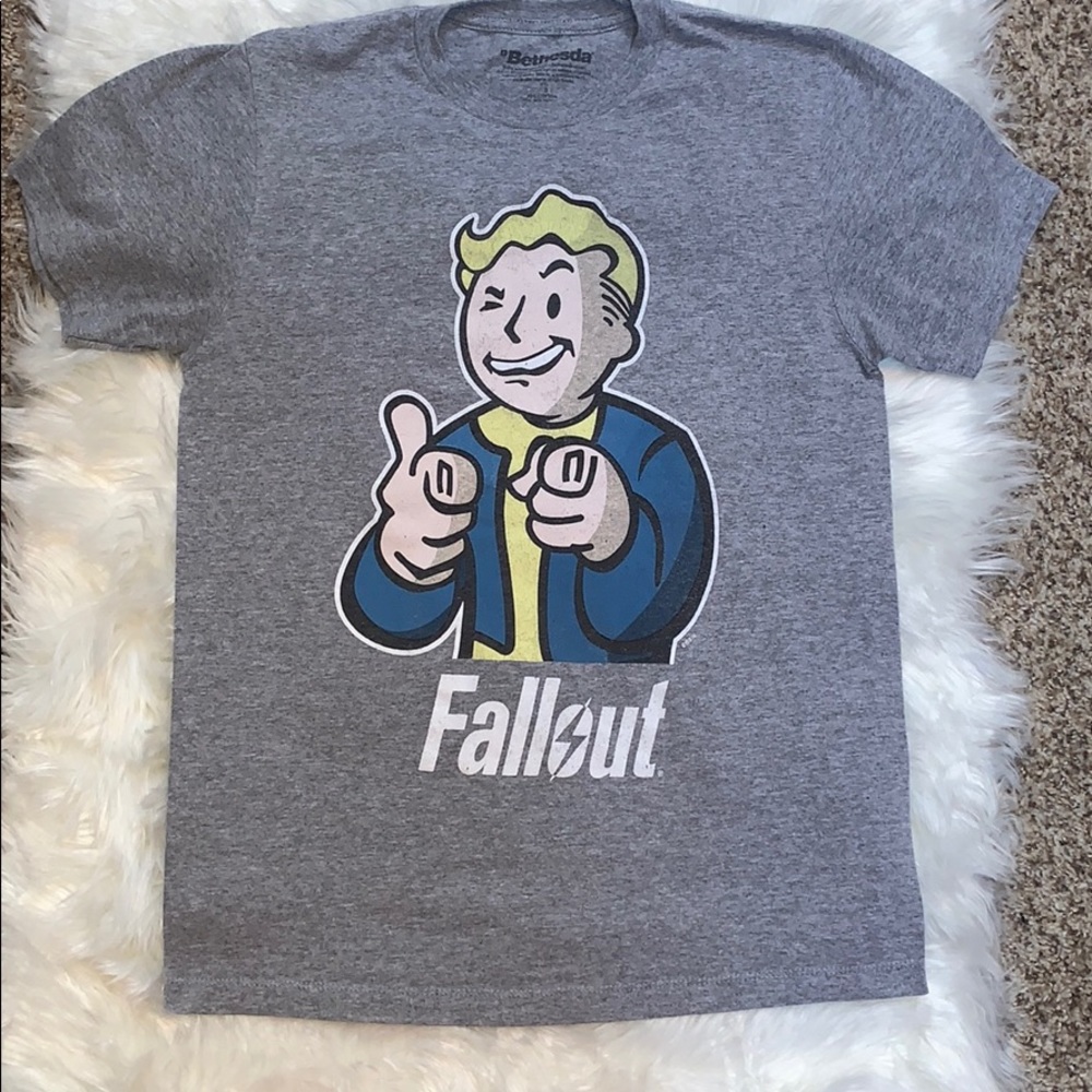 $5 in any bundle! Bethesda Fallout Logo Tee